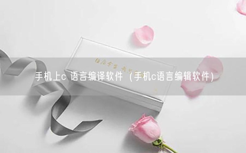 手机上c 语言编译软件（手机c语言编辑软件）